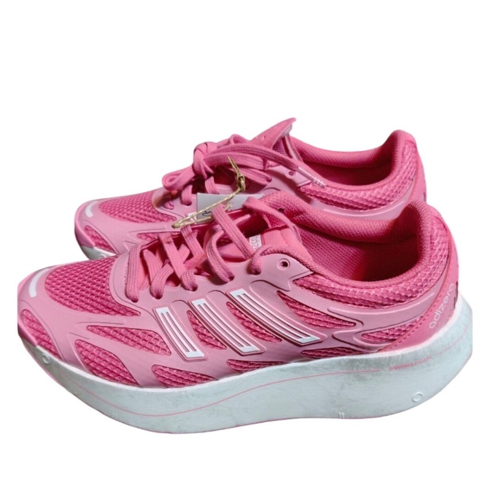 Adidas Adizero Aruku J‎ Pink White Running Shoes JP6867 Womens Size 7 NEW